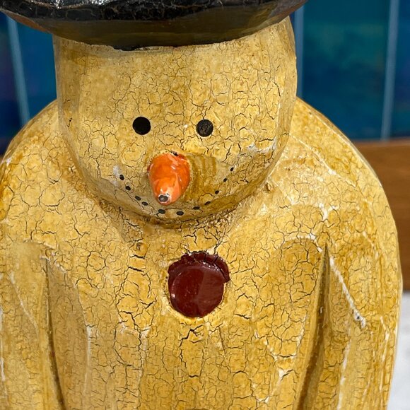 Vintage Farmhouse Snowman - Picture 4 of 11